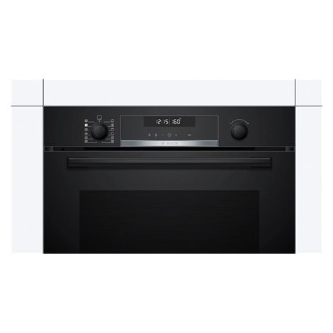 Bosch | HRA578BB0S Serie 6 | Oven | 71 L | Multifunctional | Pyrolysis | Electronic | Steam function | Yes | Height 59.5 cm | Wi - 2